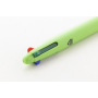 Loki balpen van gerecycled ABS met 4 kleuren inkt - groen