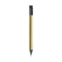 Neptunus mini potlood metallic met gum geslepen HB 10 cm