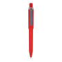 Obby balpen van van R-ABS met soft-touch finish - zwart