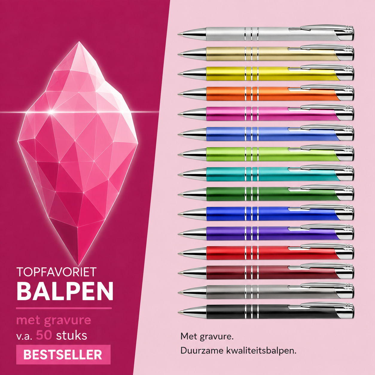 Kalipso balpen graveren