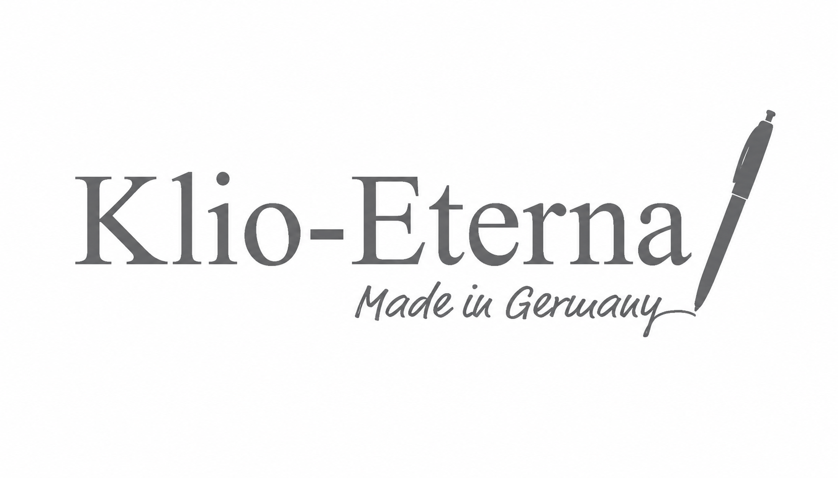 Klio-Eterna pennen met logo