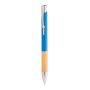 Wowly balpen van tarwestro & bamboe - blauw