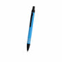 Bean balpen van gerecycled aluminium - blauw