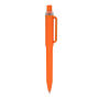 Obby balpen van van R-ABS met soft-touch finish - oranje