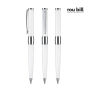 Image White balpen en rollerbal in etui 156