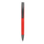 Vegas softtouch balpen kunststof metalen clip v.a. 25 stuks full colour