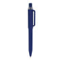 Obby balpen van van R-ABS met soft-touch finish - donkerblauw