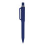 Obby balpen van van R-ABS met soft-touch finish - donkerblauw