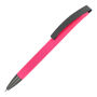 Vegas softtouch balpen kunststof metalen clip v.a. 25 stuks full colour