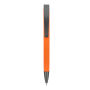 Vegas softtouch balpen kunststof metalen clip v.a. 25 stuks full colour