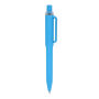 Obby balpen van van R-ABS met soft-touch finish - lichtblauw