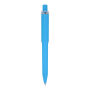 Obby balpen van van R-ABS met soft-touch finish - lichtblauw