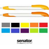 Senator Challenger Polished Basic softgrip balpen full colour HD print rondom