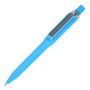 Obby balpen van van R-ABS met soft-touch finish - lichtblauw