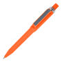 Obby balpen van van R-ABS met soft-touch finish - oranje