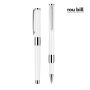 Image White balpen en rollerbal in etui 156