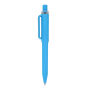 Obby balpen van van R-ABS met soft-touch finish - lichtblauw