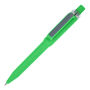 Obby balpen van van R-ABS met soft-touch finish - groen