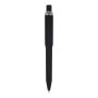 Obby balpen van van R-ABS met soft-touch finish - zwart
