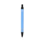 Bean balpen van gerecycled aluminium - blauw